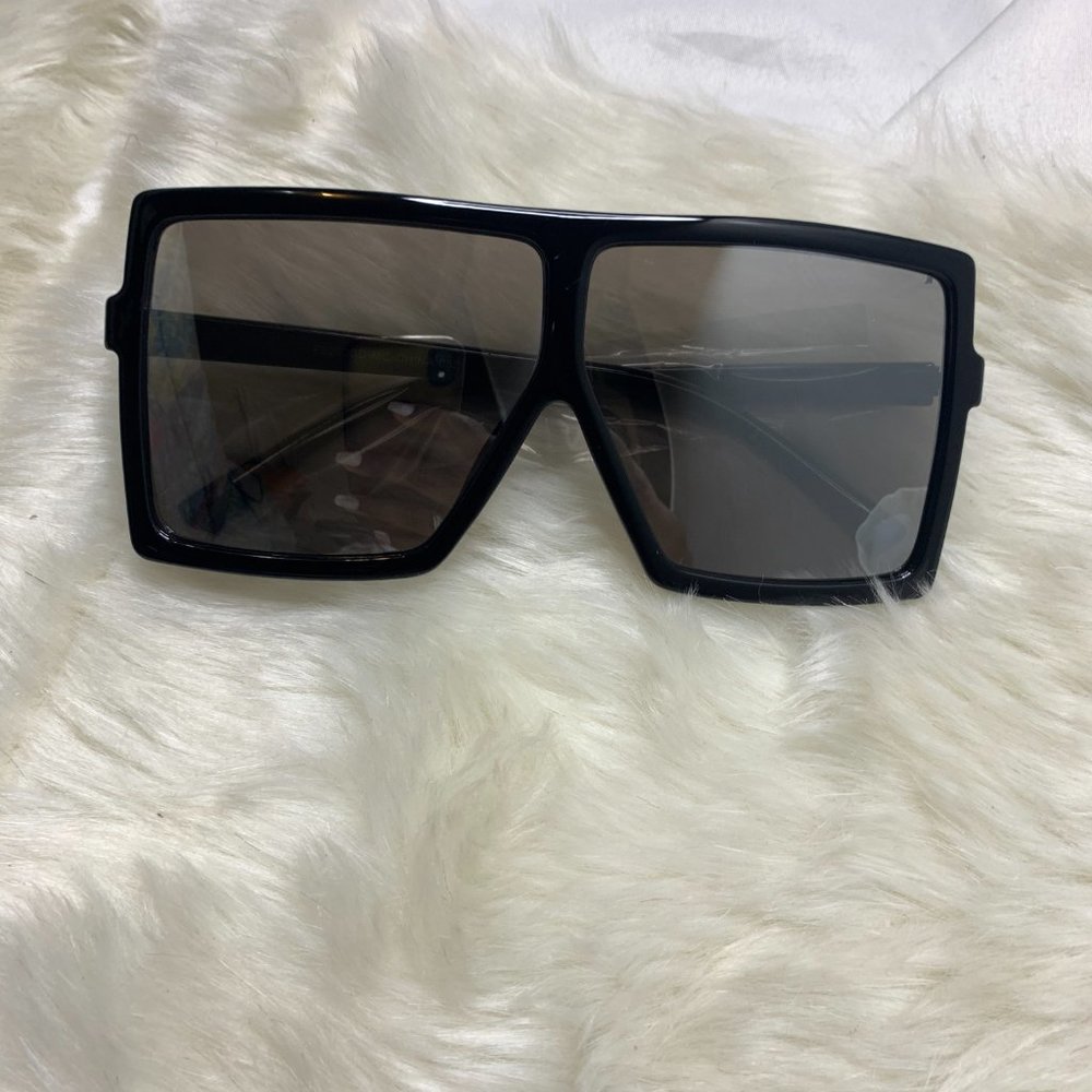 NWT Oversized Flat Top Ombré Aviators - Picture 5 of 6